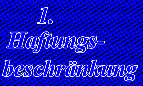 Haftungsausschluss